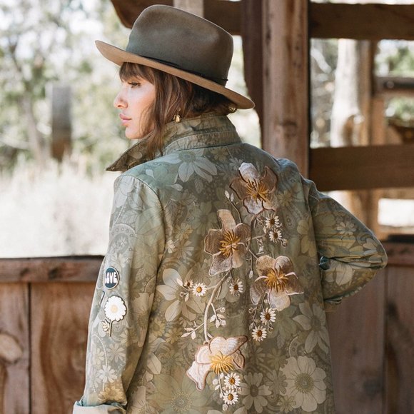 Spell & the Gypsy Collective Designs Eden Camo Jacket - Picture 2 of 6